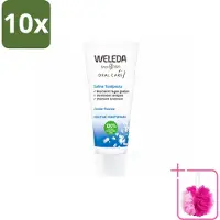 Weleda 10 x - Tandpasta Saline - 75ml - Bulkverpakking - Tandpasta - Douchemop - Zeezout