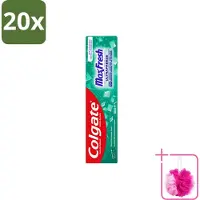 Colgate 20 x - Max Fresh Clean Mint - Tandpasta - 100ml - Bulkverpakking - Tandpasta - Douchemop - Tanden reinigen