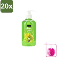 Sence 20 x – Handzeep – Splash To Bloom Kiwi – 500 ml - Bulkverpakking - Handzeep - Douchemop - Handen reinigen