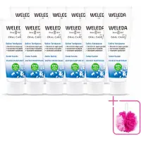Weleda 12 x - Tandpasta Saline - 75ml - Bulkverpakking - Tandpasta - Douchemop - Zeezout