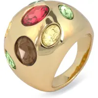 Luxenter ring afgewerkt in 18 karaats geel goud - Sirju