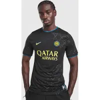 Nike Inter Milan Pre-Match Trainingsshirt 2026-2027 Zwart Blauw Goudgeel