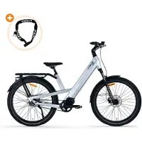 Vogue SUV - Elektrische Fiets - 28 inch - 250W motor - Actieradius tot 90 km - 8 versnellingen - Hydraulische schijfremmen - Matt Titanium Grey