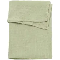 Meyco Baby Uni ledikant laken - pre-washed hydrofiel - soft olive - 100x150cm - 0.3 TOG