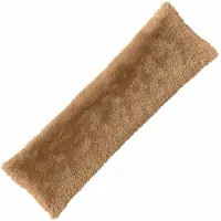 vidaXL Kussensloop HEERLEN Taupe 40 x 145 cm PV Fleece