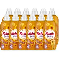 Robijn 12 x – Wasverzachter – Passiebloem & Bergamot – 780 ml - Voordeelverpakking - 12 stuks