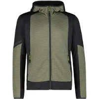 CMP - Jacket with Fix Hood - Fleecevest 52, olijfgroen