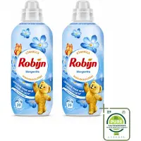 Robijn 2 x – Wasverzachter – Morgenfris – 780 ml - Grootverpakking - Vaatwasstrips - Wasverzachter - Wasgeur - Kleding Verzachter - Frisse Geur - Slijtage Verminderen