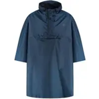 Rogelli Commuter Core Dames en Heren Fiets Regenponcho met Capuchon - Blauw