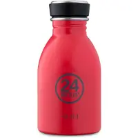 24Bottles Urban Drinkfles 250 ml Capaciteit - hot red