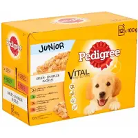 Pedigree - In Gelei - Junior - 12x100 g - Multipack Maaltijdzakjes