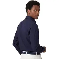 Michaelis business overhemd Slim Fit donkerblauw effen