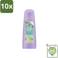 Unilever 10 x – Conditioner – Volume Boost – 200 ml - Grootverpakking - Vaatwasstrips - Volume Boost Haar - Kokos Conditioner - Futloos Haar - Luchtig Haar - Volume Haar
