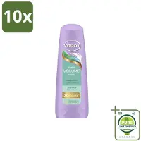 Unilever 10 x – Conditioner – Volume Boost – 200 ml - Grootverpakking - Vaatwasstrips - Volume Boost Haar - Kokos Conditioner - Futloos Haar - Luchtig Haar - Volume Haar