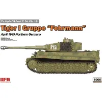 Rye Field Model Tiger I Groep "Fehrmann" april 1945