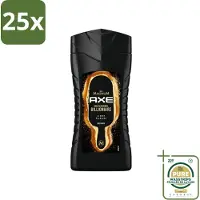 Axe 25 x X Magnum - Douchegel - Gold Caramel Billionaire - 250 ml - Wasstrips - Douchegel - Lichaam - Gezicht - Haar - Chocolade