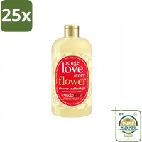 Treaclemoon 25 x – Bad- & Douchegel – Rouge Love Story – 500 ml - Wasstrips - Bad En Douchegel - Bad En Douche - Badgele - Douchegel - Gember