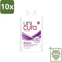 Unicura 10 x – Vloeibare Zeep Navulling – Balans – 250 ml - Wasstrips - Handzeep - Antibacterieel - Handhygiëne - Zeep Navulling - Hand Reinigen