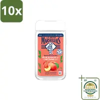 Le Petit Marseillais 10 x – Douchegel – Pêche Blanche & Nectarine Bio – 250 ml - Wasstrips - Douchegel - Biologische Douchegel - Perzik En Nectarine - Fruitige Geur - Zachte Reiniging