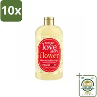 Treaclemoon 10 x – Bad- & Douchegel – Rouge Love Story – 500 ml - Wasstrips - Bad En Douchegel - Bad En Douche - Badgele - Douchegel - Gember