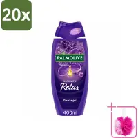 Palmolive 20 x - Aroma Essences Ultimate Relax - Douchegel - Ontspannende Geur - 400 ml - Bulkverpakking - Douchegel - Douchemop - Ontspanning