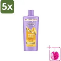 Andrélon 5 x – Shampoo – Perfecte Krul – 685 ml - Bulkverpakking - Douchegel - Douchemop - Huidverzorging