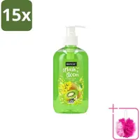 Sence 15 x – Handzeep – Splash To Bloom Kiwi – 500 ml - Bulkverpakking - Handzeep - Douchemop - Handen reinigen
