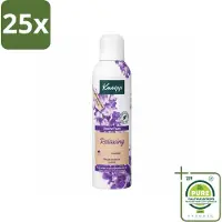 Kneipp 25 x - Douche schuim - Relaxing - Lavendel - 200 ml - Grootverpakking - Vaatwasstrips - Douche Schuim - Ontspanning - Lavendel - Rust - Natuurlijke Geur