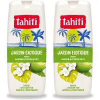 Tahiti 2 x – Douchegel – Exotische Tuin Jasmijn & Limoen - 315 ml - Voordeelverpakking - 2 stuks