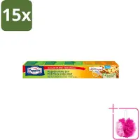 Toppits 15 x – Magnetronfolie 2-in-1 – 15 m - Bulkverpakking - Magnetronfolie - Douchemop - Bewaren