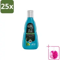 Guhl 25 x - Shampoo - Men Vol & Sterk - 250 ml - Bulkverpakking - Mannenhaar - Douchemop - Volume