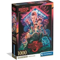 Clementoni - Puzzel - 1000 Stukjes - Stranger Things Seizoen 3 - Puzzel Voor Volwassenen