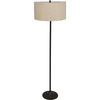 BELID Soft Vloerlamp Metaalbrons / Linen Natural - Vloerlampen Textiel Metallic Bronze - 30000.256528