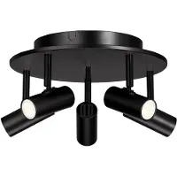 BELID Cato ronde plafondspotlight 5 Matzwart