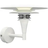 BELID Diablo wandlamp Ø20 cm Matwit-chroom