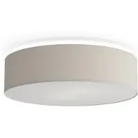 BELID Plafondlamp , dimbare, Wit, Woonkamer, Stof