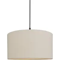 BELID Soft Hanglamp Ø44 Cm Metaalbrons / Linen White - Hanglampen Textiel Metallic Bronze - 10013.252528