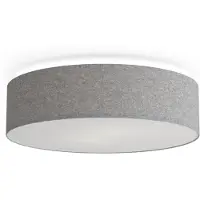 BELID Soft plafonnière Ø44 cm Grijze wol