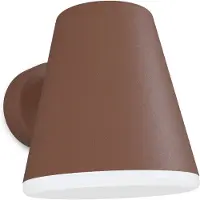 BELID Buitenverlichting , dimbare, Roestbruin, Terras, Glas