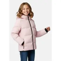 Cars winterjas - lichtroze Meisjes Polyester Capuchon Effen - maat 176