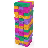 Spin Master Games - Dora - Jumbling Tower Spel - Klassiek Stapelspel voor 2-4 Spelers - Actiespellen