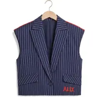 Alix The Label Striped waistcoat -