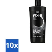 Axe 10 x – Douchegel – Black – 700 ml - Voordeelverpakking - 10 stuks