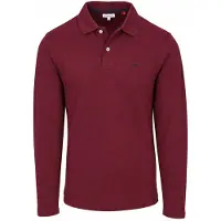 Mcgregor Longsleeve Classic Poloshirt Burgundy | Rood | Maat XL