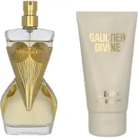 Jean Paul Gaultier Gaultier Divine Eau de Parfum, navulbaar, 50 ml + bodylotion 75 ml (damesparfum)