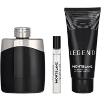 Mont Blanc Legend voor Heren, Eau de Toilette, 100 ml + Eau de Toilette, mini formaat, 7,5 ml + Verzorgingsproduct voor huid en haar, 100 ml (voor mannen)