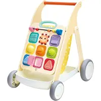 Hape Lauflernwagen m. Motorikspielzeug - 3-in-1 - Grow-Mit-mir - - One Size - Lauflernwagen