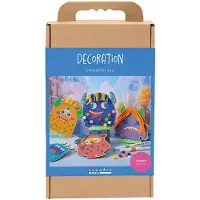 Creativ Company knutselset monsters kleurrijk decoratieplezier kinderen.