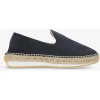 Fred de la bretoniere - Nola Loa Espadrille Suède Donkerblauw - Maat 36