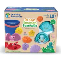 Learning Resources educatief speelgoed Ocean Emotion Seashells set. - 3+